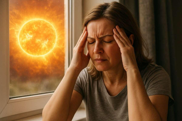 Начинается недельная магнитная буря: как пережить метеошторм с 25 октября