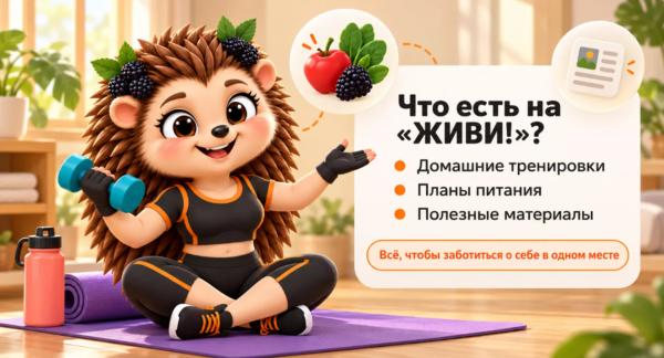 Знакомьтесь, Еживика: ваша верная напарница на платформе Живи!